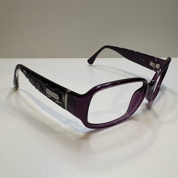 FRAMES ONLY- COACH S3011 PURPLE COACH SUNGLASSES FRAMES ONLY 55•15•120 - Picture 4 of 13